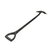 Pala in acciaio con punta affilata 21.5x29.5x120cm, con manico