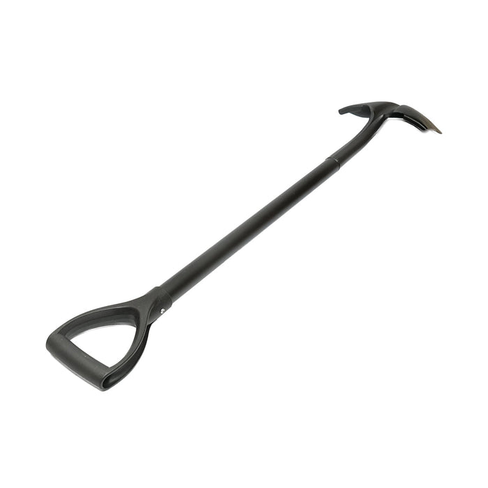 Pala in acciaio con punta affilata 21.5x29.5x120cm, con manico