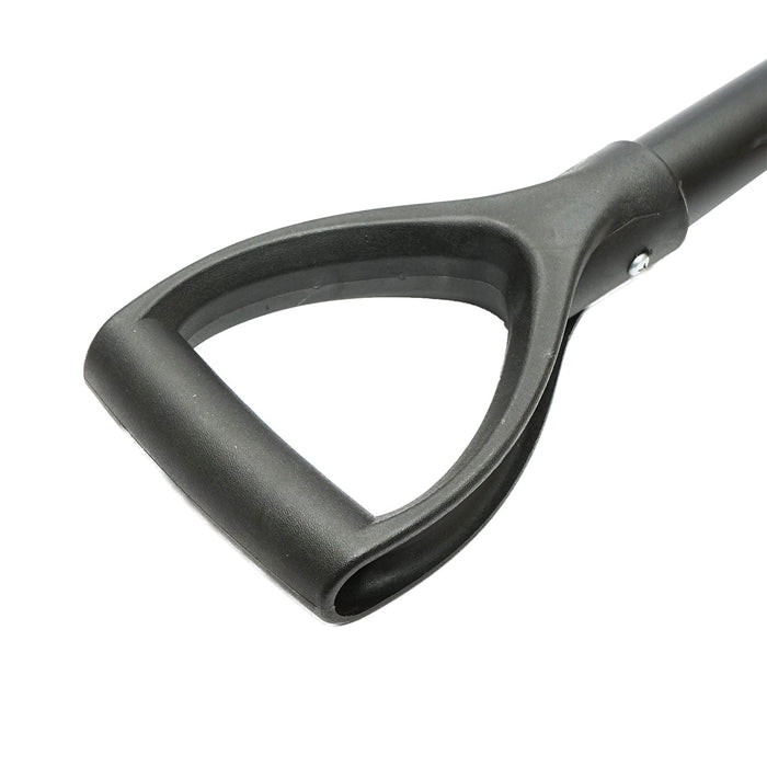 Pala in acciaio con punta affilata 21.5x29.5x120cm, con manico