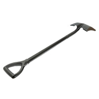 Pala in acciaio dritta 22x28x120cm, con manico