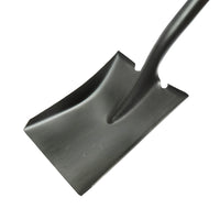 Pala in acciaio dritta 22x28x120cm, con manico