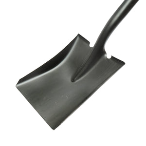 Pala in acciaio dritta 22x28x120cm, con manico