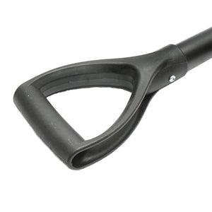 Pala in acciaio dritta 22x28x120cm, con manico