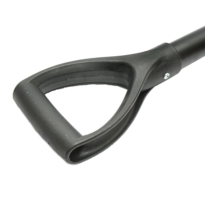 Pala in acciaio dritta 22x28x120cm, con manico