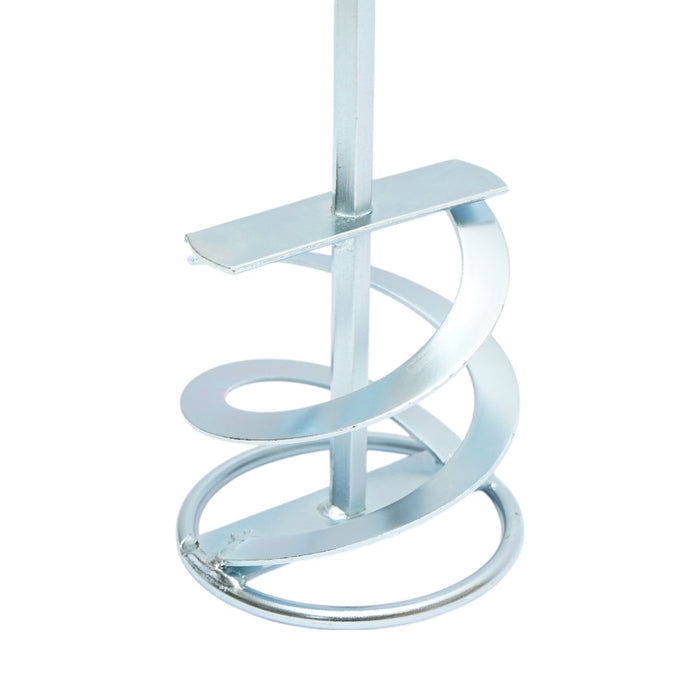 Paletta turbo miscelatrice Breckner Germany – 400x80 mm con tija esagonale da 8 mm