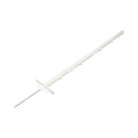 Palo in plastica bianca da 1050 mm per filo di recinzione elettrica Breckner Germany