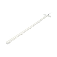 Palo in plastica bianca da 1050 mm per filo di recinzione elettrica Breckner Germany