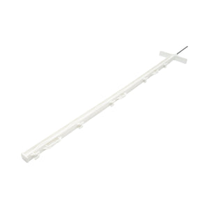 Palo in plastica bianca da 1050 mm per filo di recinzione elettrica Breckner Germany
