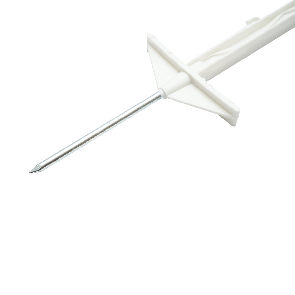 Palo in plastica bianca da 1050 mm per filo di recinzione elettrica Breckner Germany