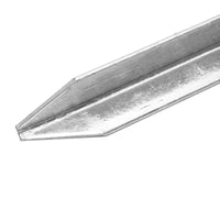 Palo per la Messa a Terra recinto elettrico, palo di messa a terra 30x30x1000mm zincato Breckner Germany