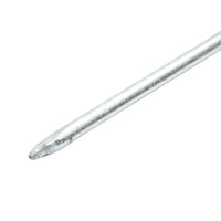 Palo, elettrodo di messa a terra zincato, 1220 mm, D13 mm, per recinzione elettrica, Breckner Germany