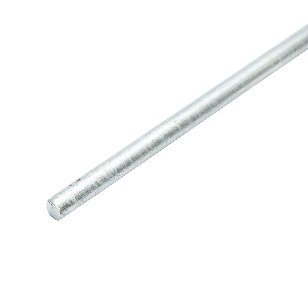 Palo, elettrodo di messa a terra zincato, 1220 mm, D13 mm, per recinzione elettrica, Breckner Germany