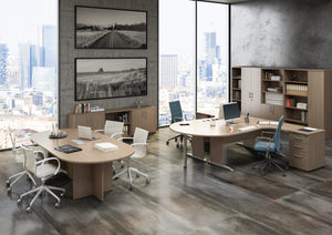 Armadio in melaminico con ante basse e serratura cm. 80x46x181h