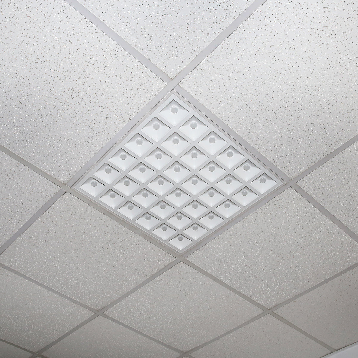 Pannello LED Slim 60W, 220V, IP20, 6500K, 595x595x20mm per soffitto a cassettoni