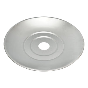 Paralume metallico per lampada, 30,3x3,5 cm