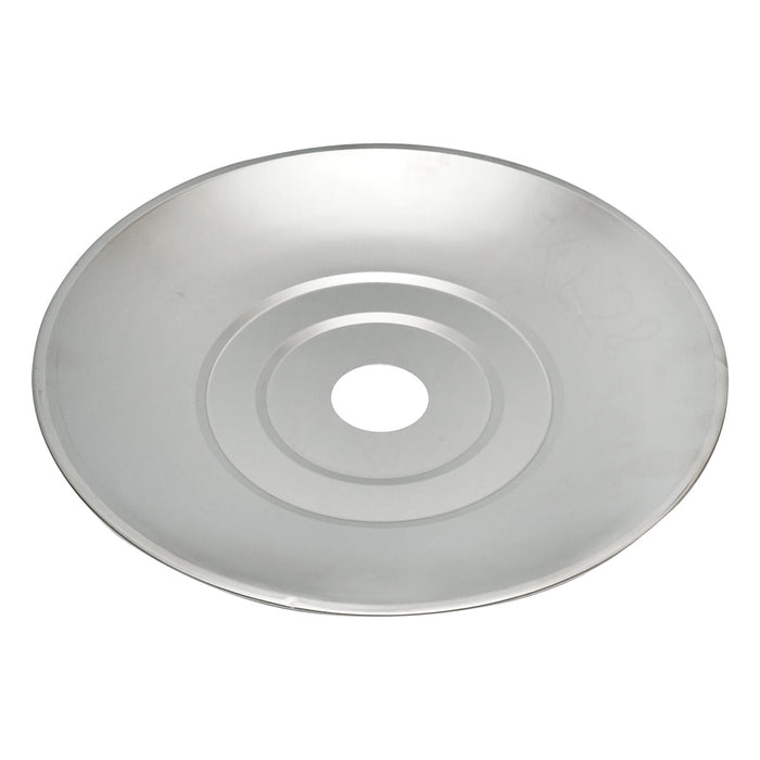 Paralume metallico per lampada, 30,3x3,5 cm