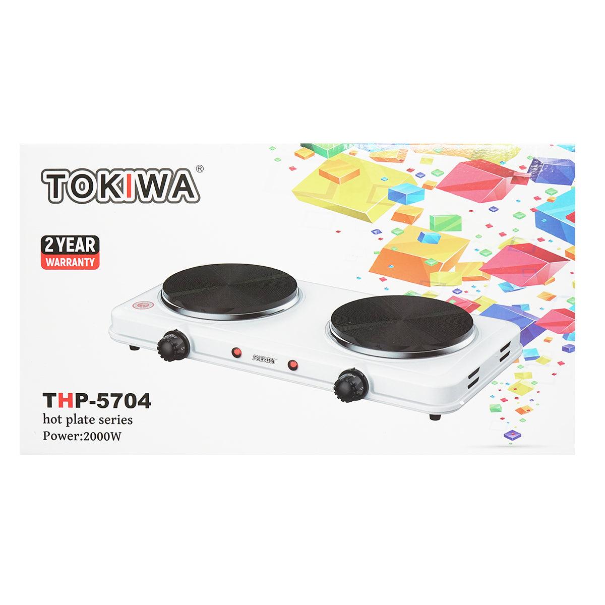 Piastra elettrica 220V, con 2 fornelli, 2000W, 470x250x70mm Piastra riscaldante