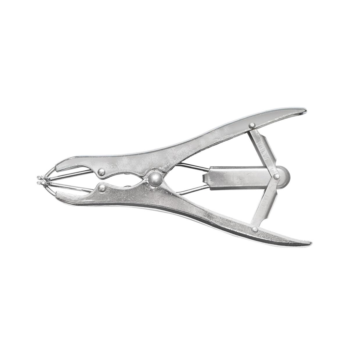 Pinza per castrazione bestiame con 100 anelli Pinza per castrazione per animali con 100 anelli in gomma