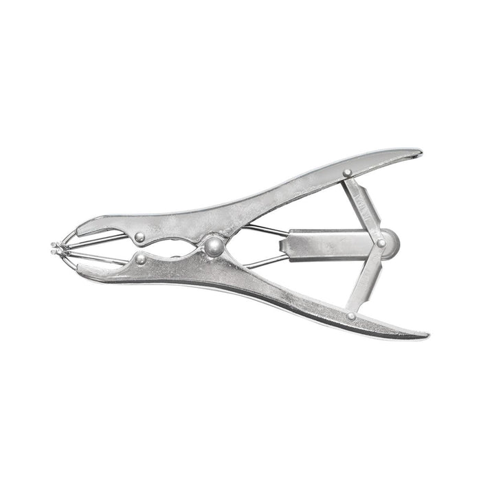 Pinza per castrazione bestiame con 100 anelli Pinza per castrazione per animali con 100 anelli in gomma