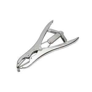 Pinza per castrazione bestiame con 100 anelli Pinza per castrazione per animali con 100 anelli in gomma