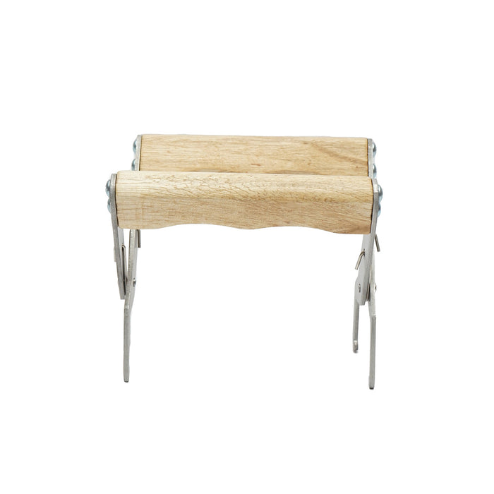 Pinza per telai con manico in legno, 120 mm