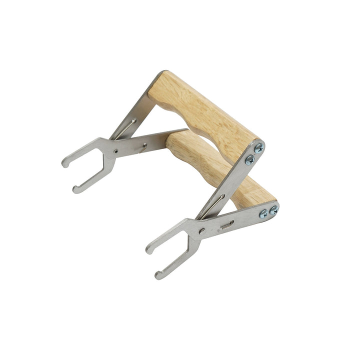 Pinza per telai con manico in legno, 120 mm