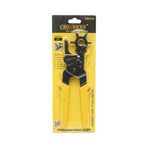 Pinza punzonatrice rotante Crownman da 225 mm a 6 teste, 2-4,5 mm