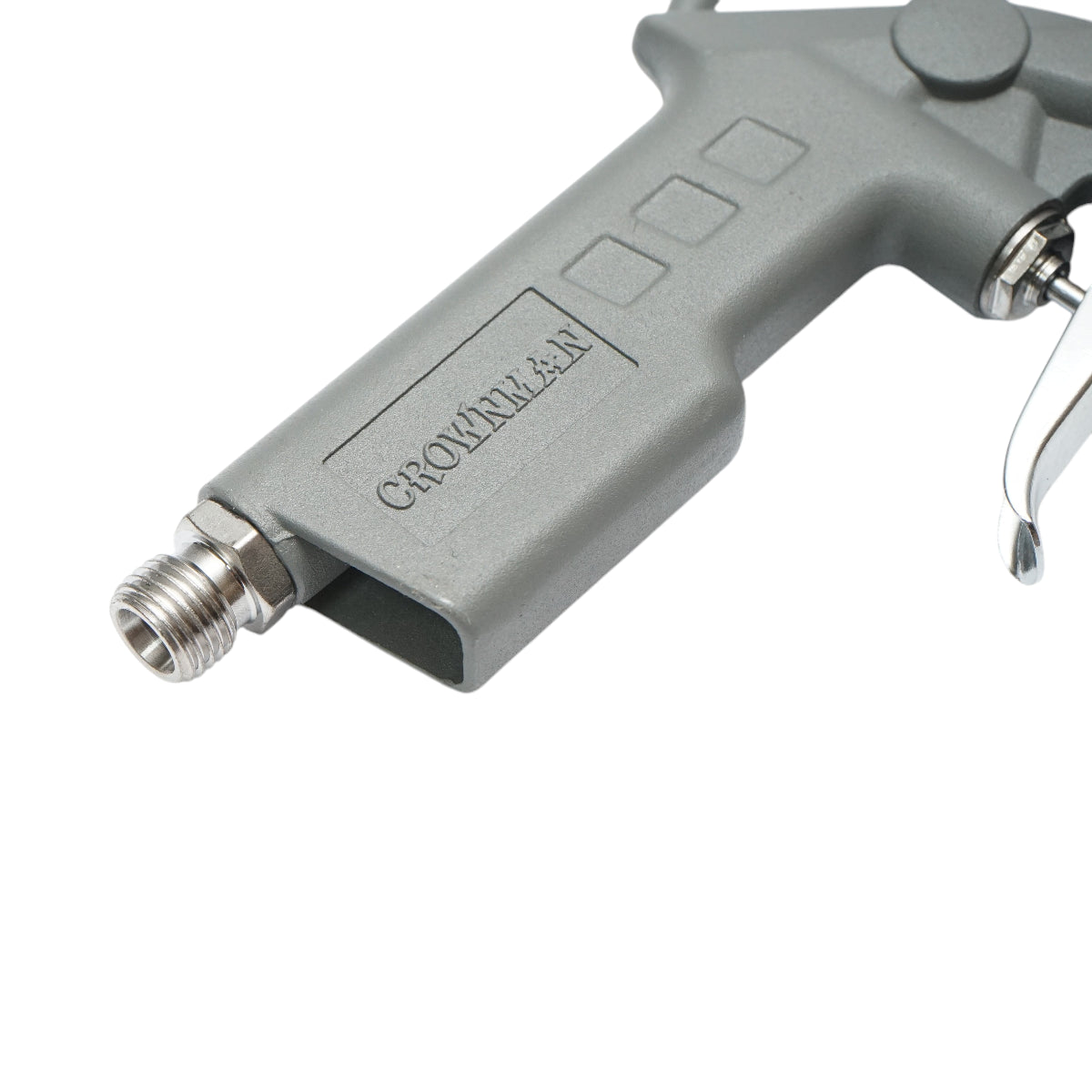 Pistola gonfiaggio pneumatici Crownman con tubo e manometro meccanico 0-16 bar