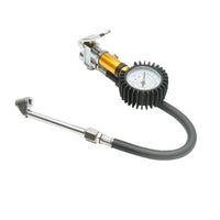 Pistola per gonfiaggio pneumatici dotata di manometro da 15 bar