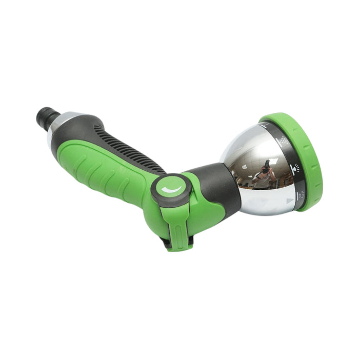 Pistola per irrigazione a doccia regolabile con 10 modalità e raccordo rapido 1/2