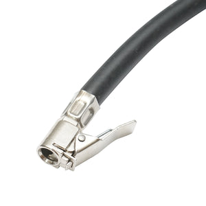 Pistola professionale per gonfiaggio pneumatici con tubo da 340 mm e manometro meccanico 0–16 bar