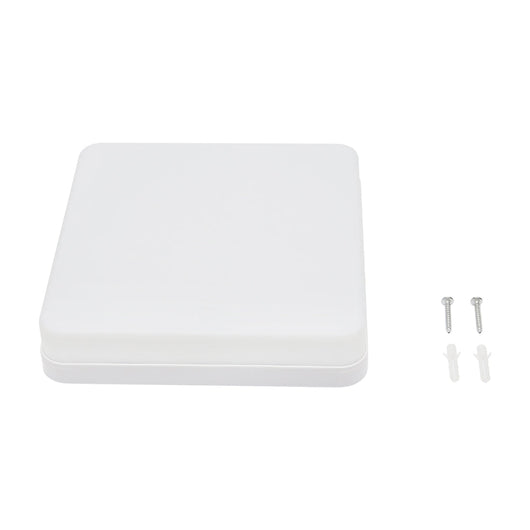 Plafoniera LED 24W, 220V, IP20, 180 mm, apparecchio quadrato resistente all'umidità per interni/esterni