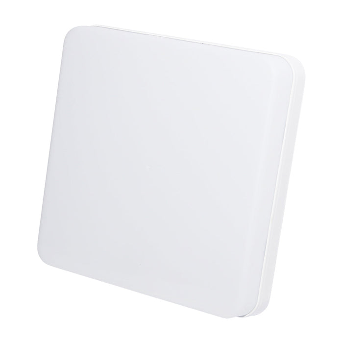 Plafoniera LED 24W, 220V, IP20, 180 mm, apparecchio quadrato resistente all'umidità per interni/esterni