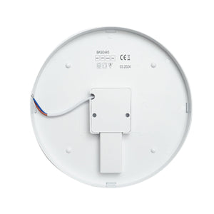 Plafoniera LED 24W, 220V, IP20, 180 mm, lampada rotonda resistente all'umidità per interni/esterni