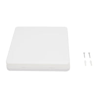 Plafoniera LED 36W, 220V, IP20, 230 mm, apparecchio quadrato resistente all'umidità per interni/esterni