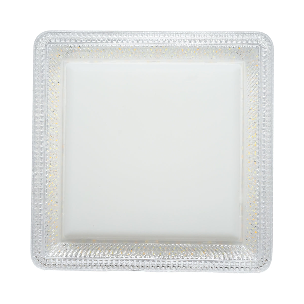 Plafoniera LED 36W, 220V, luce regolabile 3CCT 3000K/4000K/6500K, corpo quadrato 230x230x40mm, IP20