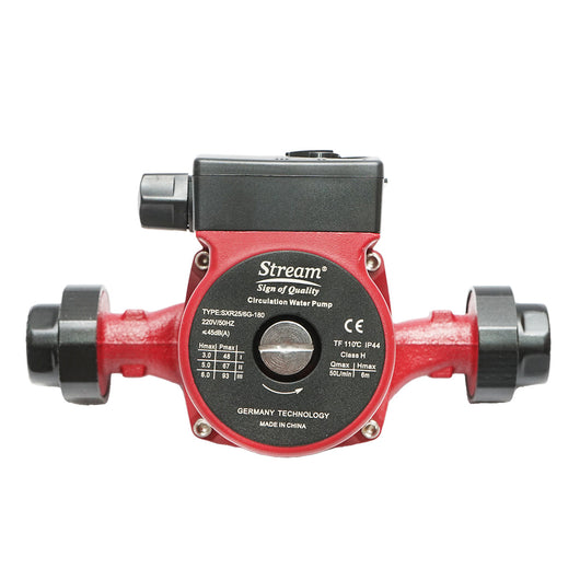 Pompa di ricircolo acqua 220V, 93W portata 50L/min, altezza 6m, raccordo 1 1/2 pollice SXR25/6G-180 Breckner Germany