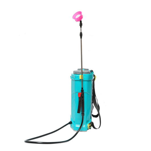 Pompa di spruzzatura, vermorel elettrico con serbatoio da 20L, batteria 12V/8Ah, 4 ugelli, portata 4 l/min, pressione 6.8 bar THOR