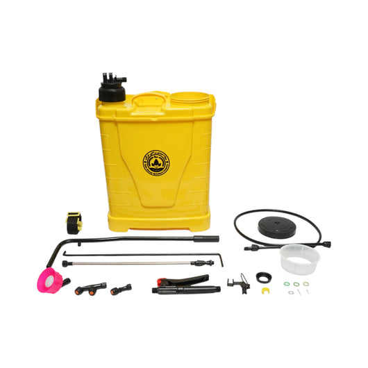 Pompa di spruzzatura, vermorel manuale con serbatoio da 18L, 3 ugelli, pressione massima 3 bar