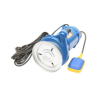 Pompa per acqua sporca, drenaggio sommerso con galleggiante 750W, 133L/min, profondità 29m, 220V, QDX1.5-32-0.75F Breckner Germany