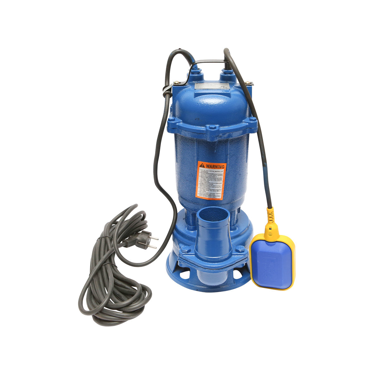 Pompa per acqua sporca, drenaggio sommerso con galleggiante, 550W, 200 L/min, profondità 11m, 220V WQD10-8-55F Breckner Germany