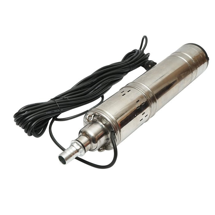 Pompa sommersa 370W 220V, D100mm, 20 l/min, 1.2 m³/h, H70m, motore asciutto 2860 rpm 4QGD1.2-50-0.37 Breckner Germany