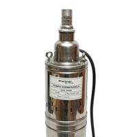 Pompa sommersa 370W 220V, D100mm, 20 l/min, 1.2 m³/h, H70m, motore asciutto 2860 rpm 4QGD1.2-50-0.37 Breckner Germany
