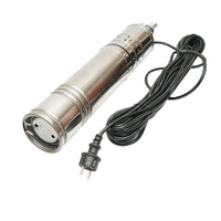 Pompa sommersa 370W 220V, D100mm, 20 l/min, 1.2 m³/h, H70m, motore in bagno d'olio 2860 rpm 4QGD1.2-50-0.37 Breckner Germany