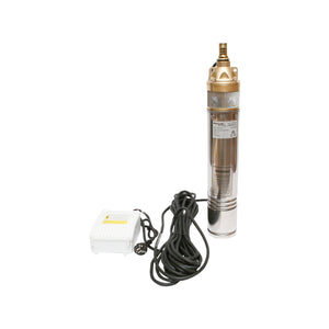 Pompa sommersa 4 pollici, 1100W, 50l/min profondità 89m, 220V con pannello di controllo 4SKM150 Breckner Germany