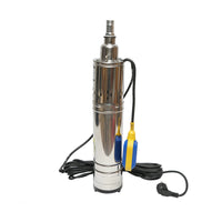 Pompa sommersa con galleggiante 370W, 30L/min H80m, 220V, 2850 giri/min IPX8 Breckner Germany