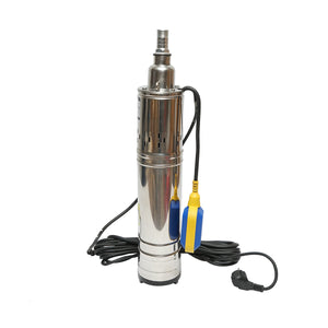 Pompa sommersa con galleggiante 370W, 30L/min H80m, 220V, 2850 giri/min IPX8 Breckner Germany