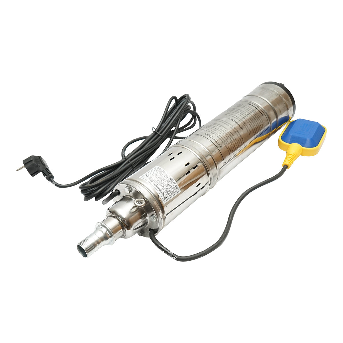 POMPA SOMMERSA CON GALLEGGIANTE 800W, 58 L/min, profondità massima 60 m, 220V, 2850 RPM