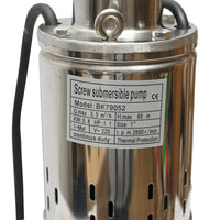 POMPA SOMMERSA CON GALLEGGIANTE 800W, 58 L/min, profondità massima 60 m, 220V, 2850 RPM