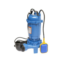Pompa sommersa per acque sporche drenaggio con galleggiante e trituratore 750W, 250L/min, H7m, 220V